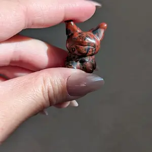 Mini Mahogany Obsidian Rabbit Crystal