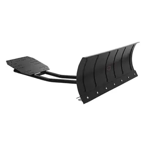 Snow Plow Blade Kit 48-Inch Universal UTV ATV Plow Attachment For Snow Removal, Durable Steel Winter Weather-Resistant Blade With Adjustable Brackets And Easy Mounting System, All-Season Snow Clearing Solution