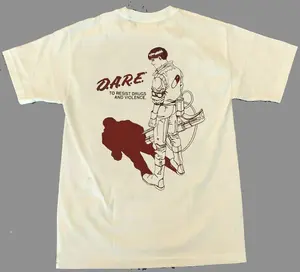 Akira x DARE Rare T Shirt Anime Otomo Tee Tetsuo Kaneda tShirt