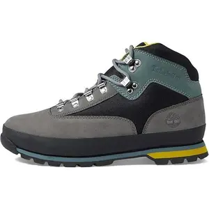 Men's Timberland Euro Hiker Mid MD Grey Nubuck Black (TB0A2A38 033)