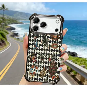 Retro Tattoo iPhone Case - Magical Vintage Design Compatible with iPhone 17/16/15 Pro Max| Artistic Protective Edition