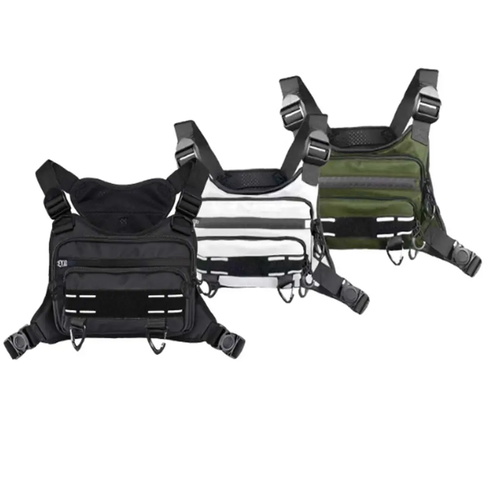 Multifunctional Running Chest Bag, Waterproof Lightweight Front Run Vest, Outdoor Fitness Sports Chest Bag, Cycling and Exercise Backpack