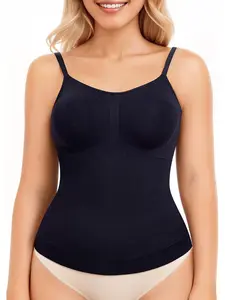 Women's Shapewear Top Spaghetti Strap for Perfect Body Shape, Supports Tummy Control and Curves, Ideal for Work and Casual Wear