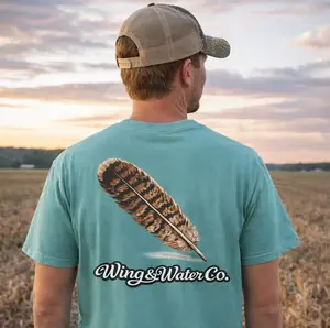 The Feather Tee | Wing & Water Co.