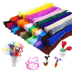 1600 Pack Pipe Cleaners Crafts Pipe Cleaners Craft Supplies Chenille Stems for Home and School DIY Art Crafts (0.23 x 11.8 Inches) ﻿