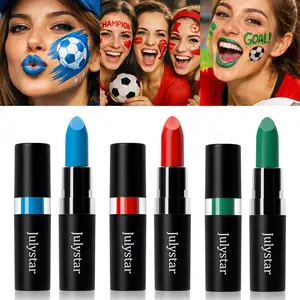 3pcs Waterproof Face & Body Paint Stick Set, Easy Blendable Cream Texture, Long-Lasting, for Sports, Carnival, Cosplay, Themed Parties