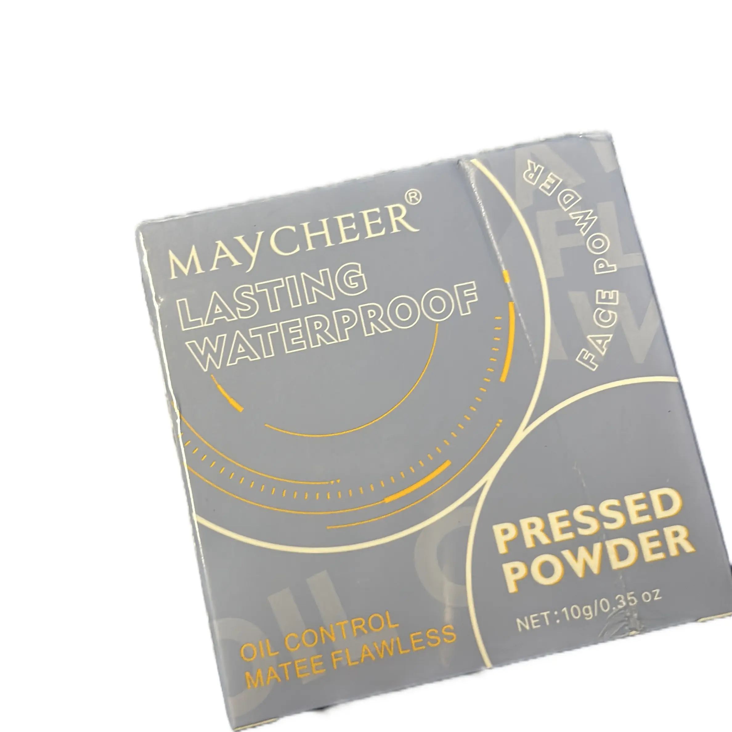 Waterproof Pressed Powder for Long-Lasting Makeup - Cosmetic