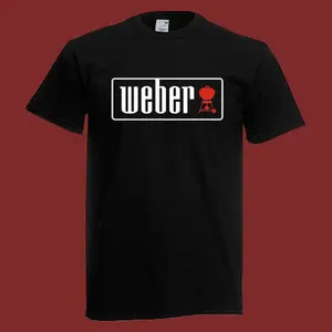 Weber Grill Men s Black T-Shirt All Colors, Gift for Women Men, Made In USA, US Size S-6XL, 100% cotton, Classic Fit, Unisex T-Shirt