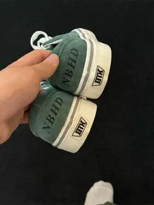 Hnly Cln Streetwear Skateboard Shoes, Letter Print Low Top Sneakers, Unisex Casual Outdoor Sports Shoes, All Seasons