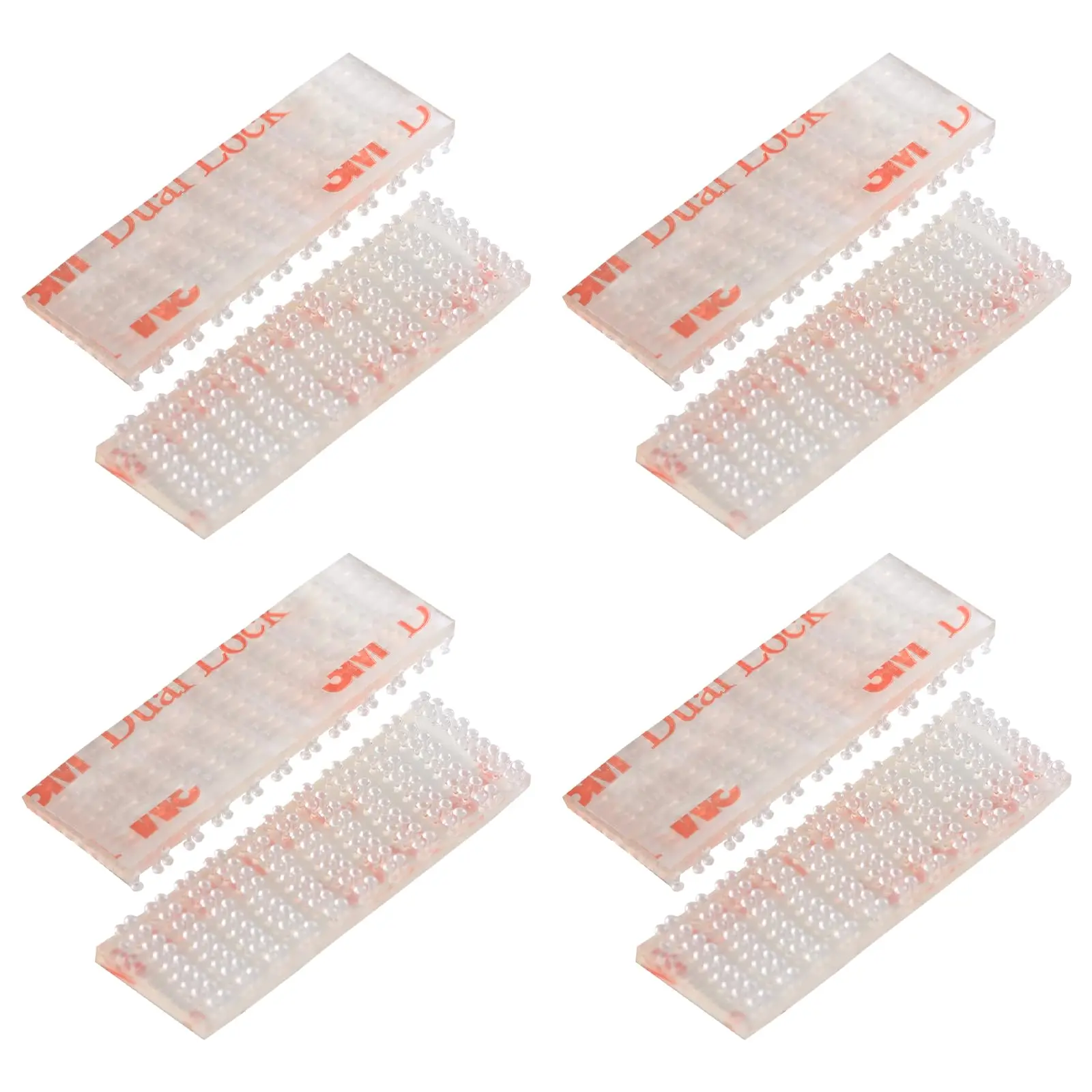 8 Pieces (4 Sets) Ez Pass Mounting Strips With Adhesive For Pass/ipass Illinois/sunpass Cars Windshield Toll Transponder Holders Sticky Replacement Double Sided Tape Sticker
