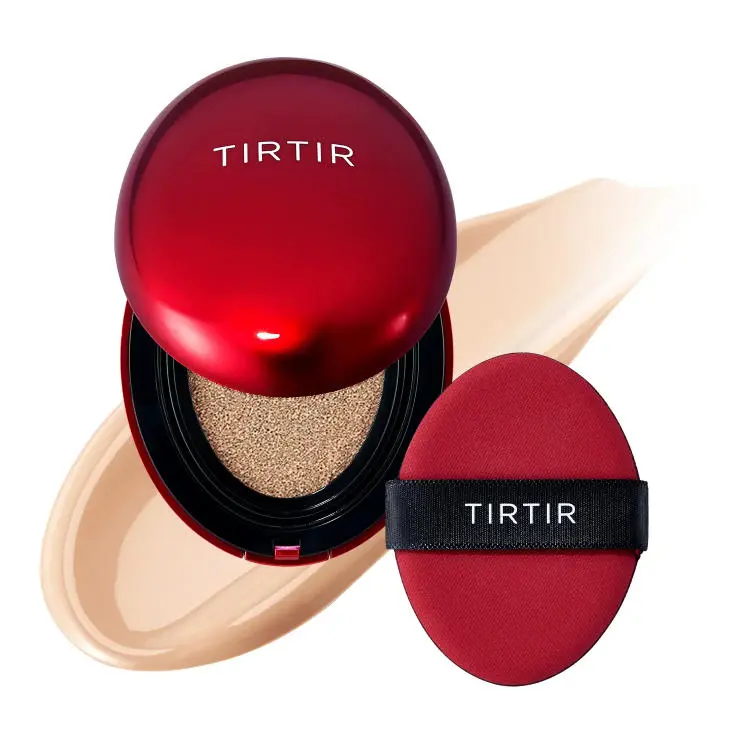TIRTIR Mask Fit Red Cushion Foundation: Satin finish, lightweight and radiant, easy to apply.