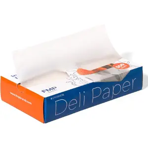 500 pack 10 x wax paper sheets for food interfolded precut deli paper pop up greaseproof sandwich paper wraps waterproof for lunch food basket microwave cover bbq