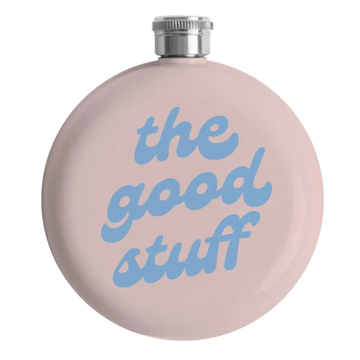 Good Stuff 5 oz Stainless Steel Pocket/Purse Flask Drinkware Hip Flask Portable Stylish Beverage Dispenser