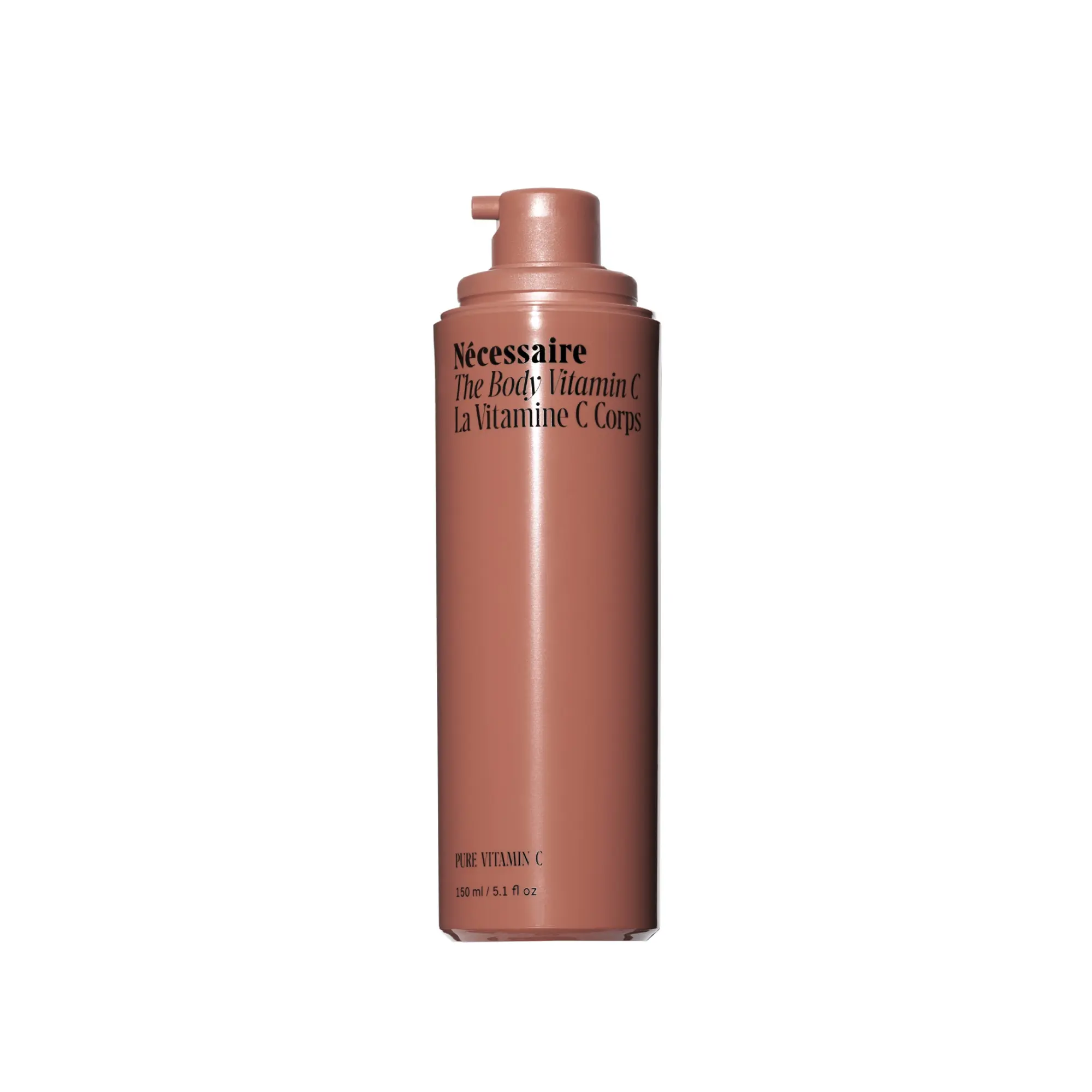 Nécessaire The Body Vitamin C Serum | Pure Vitamin C, Tranexamic Acid and Enzymes Treatment For Women + Men | Brightens + Evens Skin Tone | Dermatologist-Tested. Hypoallergenic (150 ml/5.1 oz)