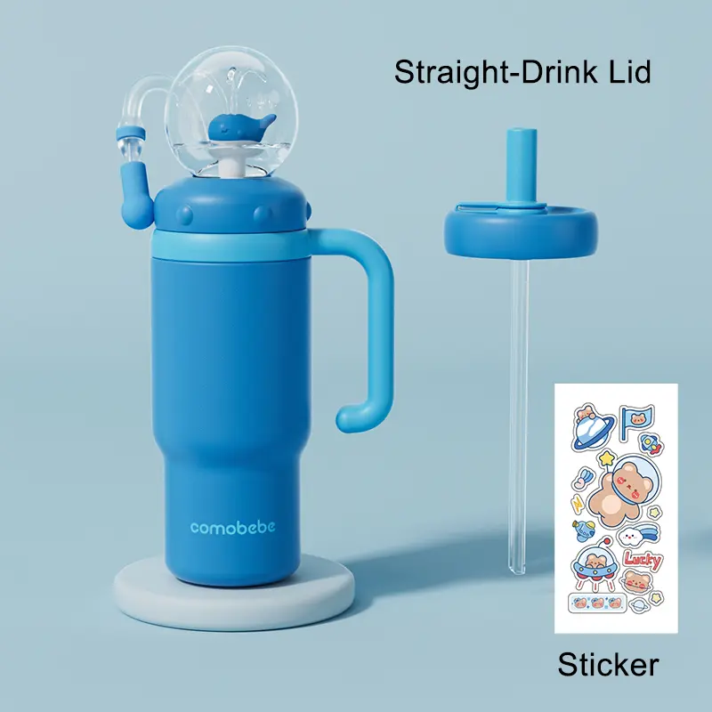 Blue + direct-drink straw tip