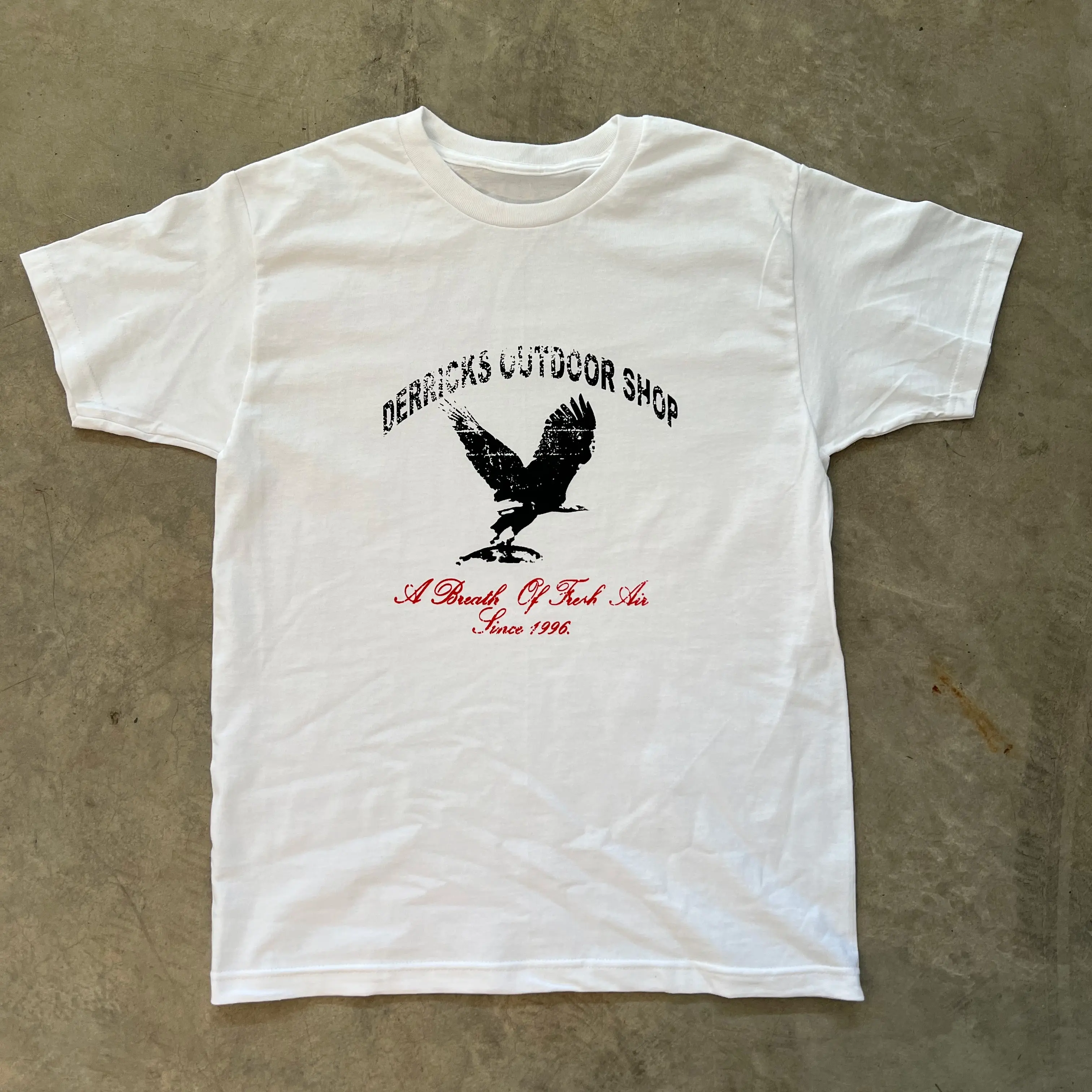 Outdoor Shop White T-Shirt