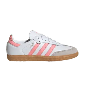 Adidas Samba OG J 'White Semi Pink Spark'
