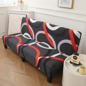 Geometric Pattern Stretch Sofa Cover, 1 Count Modern Elastic Sofa Slipcover, Couch Slipcover, Sofa Protector for Home Living Room, Home Decor