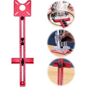 OneNine 3 in 1 Router Milling Groove Bracket with Trimming Machine and Flip Board Function, Aluminum, Fixed Base, Router Attachment Power Tools