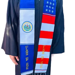 Class of 2025 stole, Guatemala flag stole