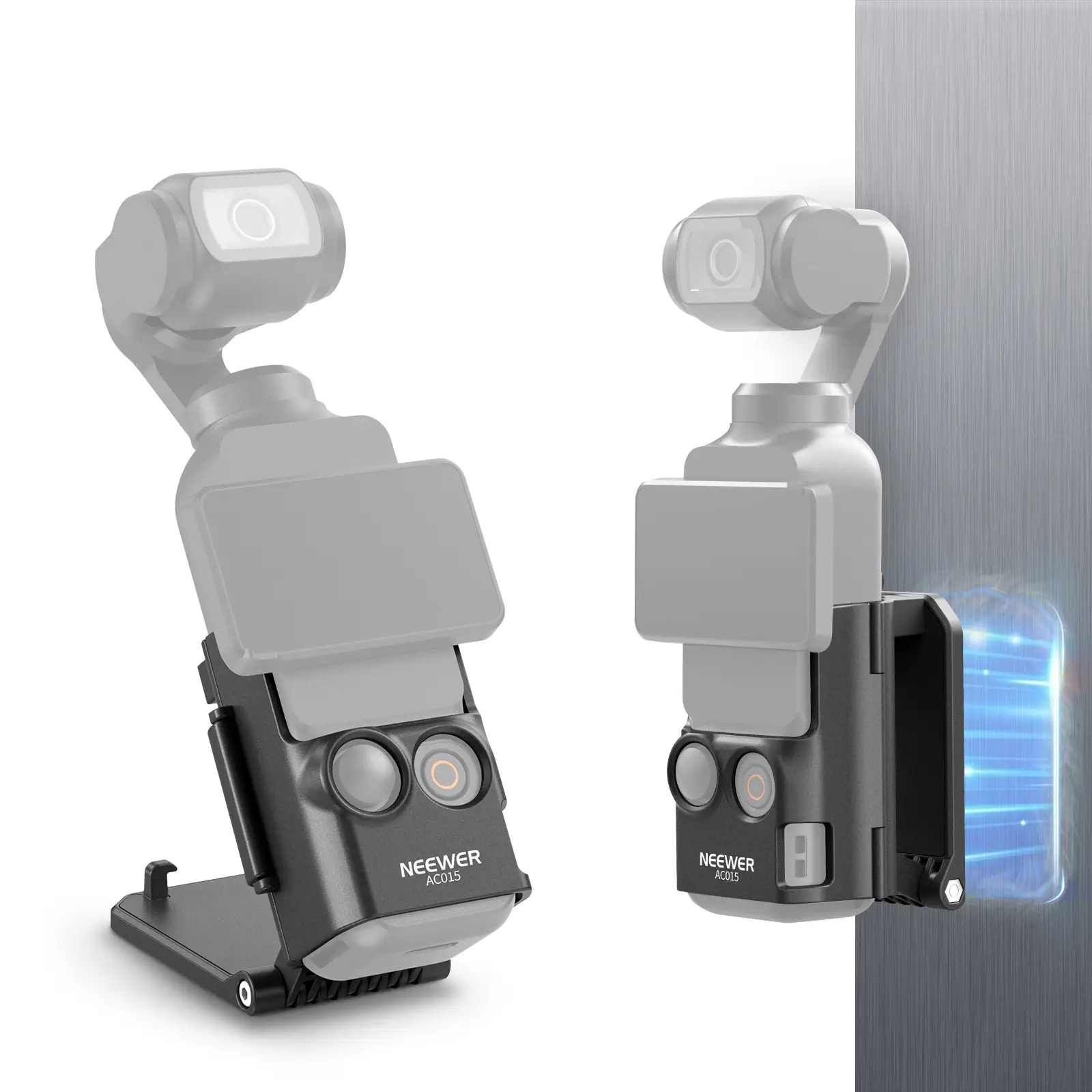 NEEWER BASICS AC015 Magnetic Camera Mount 180° Rotate For DJI Osmo Pocket 3