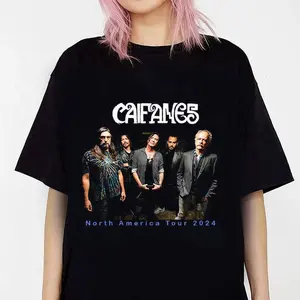 Caifanes Band North America Tour 2024 Short Sleeve T-Shirt YC301211
