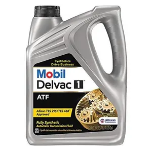 Mobil 1 122062 Delvac Synthetic Automatic Transmission Fluid - 1 gal High-Quality Oil, Gearbox Oil, Sports Collectibles Accessory, Vehicle Accessory