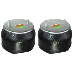 2 pack of TORQUE Trailer Air Spring Bag (Replaces Firestone 8204, W01-358-8204, Goodyear 1R12-522, Triangle 8484, Holland 905-57-173) (2 x TR8204)