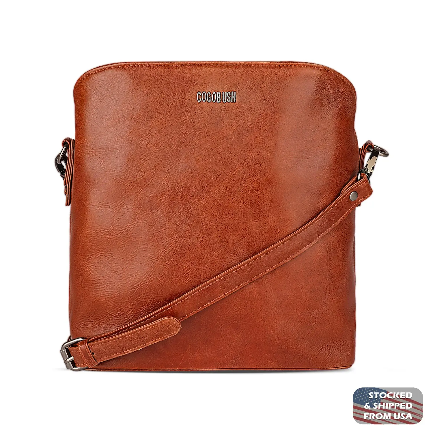 LEATHER LUXE, Satchel Leather Crossbody, Shoulder, Tote Bag for Women - Timeless Genuine Leather Handbags for Women