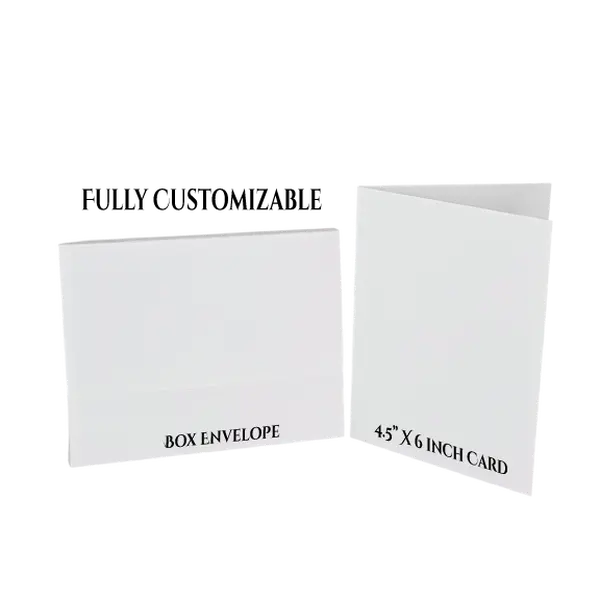 Custom Card with Box Envelope
