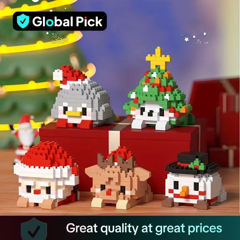 Building Blocks for Home Decoration, 1 Box Desktop DIY Decoration, Bedroom Accessories, Comfortable Home Accessories, Assembled As Birthday Gift