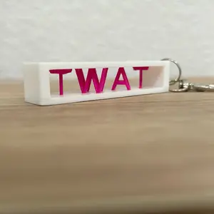 Two faced Key Chain TWUNT
