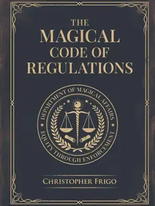 SIGNED - The Magical Code of Regulations: A Fantasy Rulebook of Spellcasting Laws, Arcane Regulation, and Magical Compliance – comes with bookmarks & stickers!