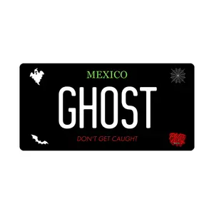 "Ghost" License Plates