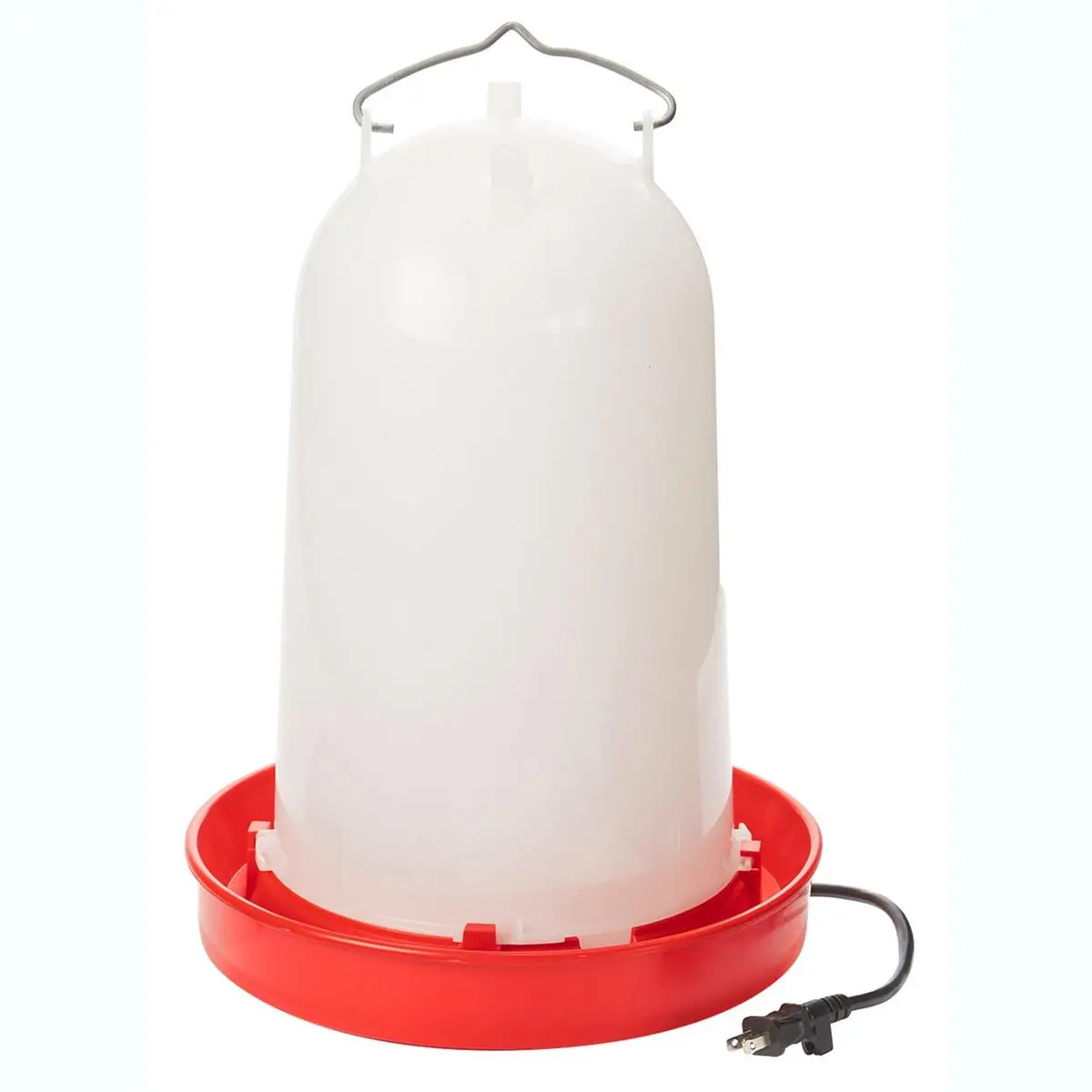 212 MAIN 3 gal Thermostatically Controlled Heated Chicken Waterer - Heavy-Duty Cord, Ice-Free Water Heating, Easy-Fill Design (Poultry Care Pet Supplies)