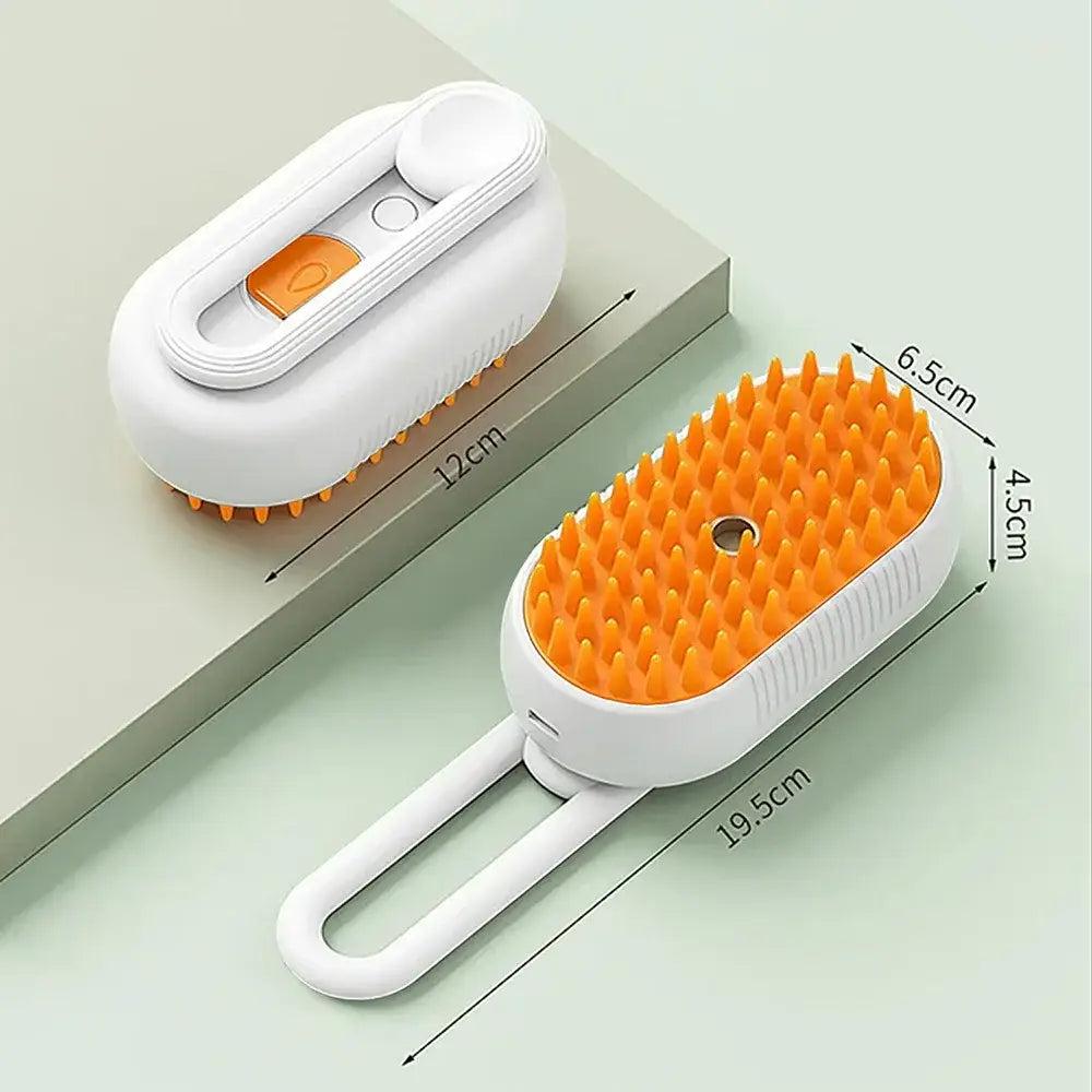 Cat Steam Brush Steamy Dog Brush 3 in 1 Electric Spray Cat Hair Brushes for Massage Pet Grooming Comb Hair Removal Combs