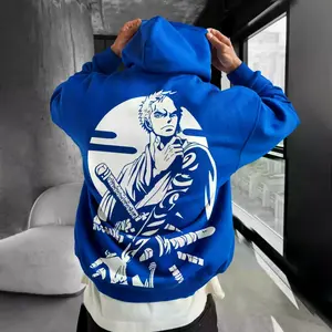 One Piece Roronoa Zoro Hoodie – Anime-Inspired Manga Hoodie Pullover for Fans of the Swordsman