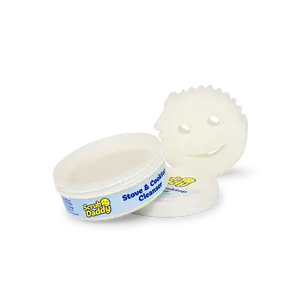 Scrub Daddy Stove & Cooktop Cleanser with Dye-Free Scrub Mommy