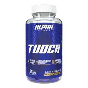 Alpha Supps Tudca 30 Capsules - Liver Support Supplement to Promote Detoxification and Wellness