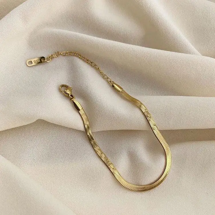 Alex Snake Chain Bracelet (Gold)