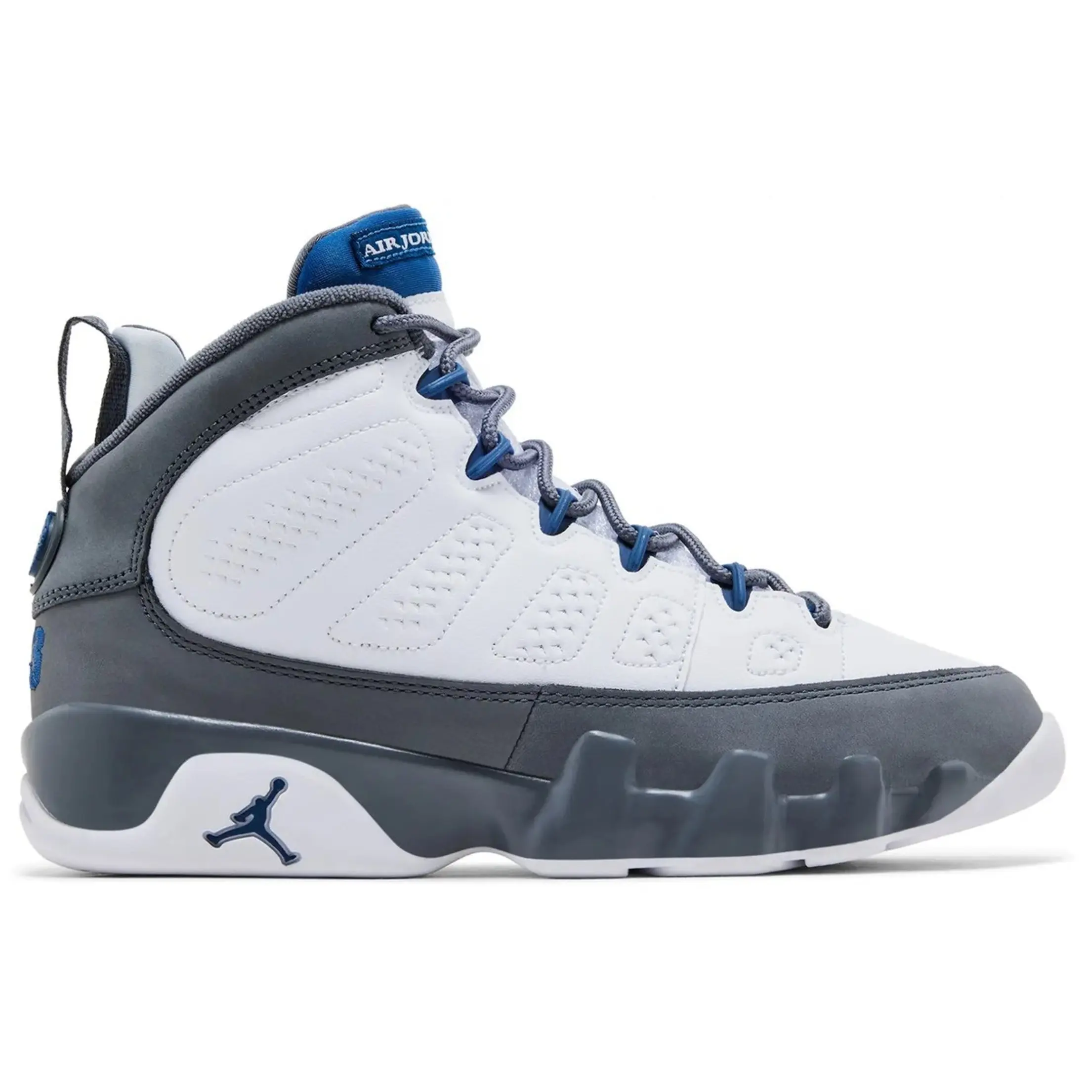 Nike Air Jordan 9 Retro Flint Grey French Blue (2026) HV4574-100 GS Fashion Shoes New