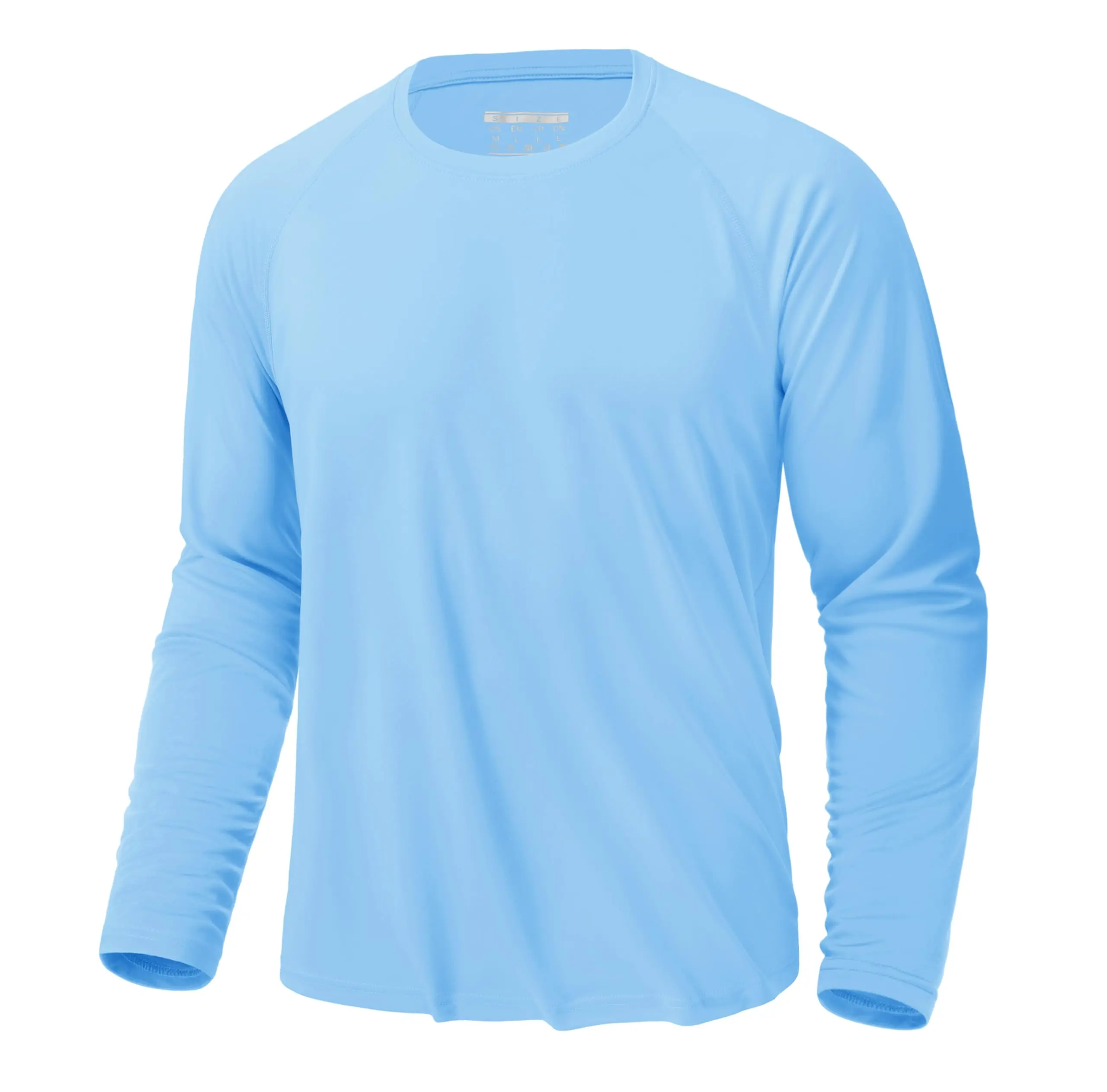 MAGCOMSEN  1/3 Pack Men's UPF 50+ Long Sleeves Shirts Quick Dry Lightweight Summer Sportswear Tops for Swimming Workout Rashguard Sporty Crew Neck Outdoorfun FallFreshness