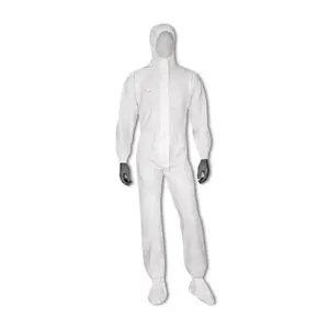 Coverall for application of insulation foam