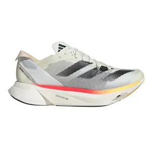 adidas Mens Adizero Adios Pro 3 Running Sneakers Shoes - White