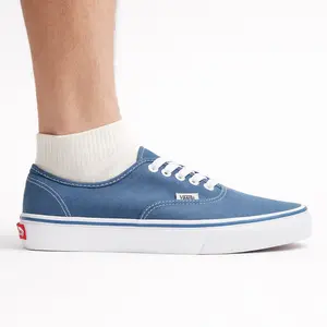 Vans Mens Navy Authentic Canvas Sneakers, VN000EE3NVY