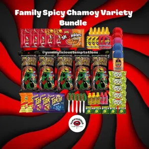 Yummylicious 5 Spicy Chammoy Family Bundle Snack