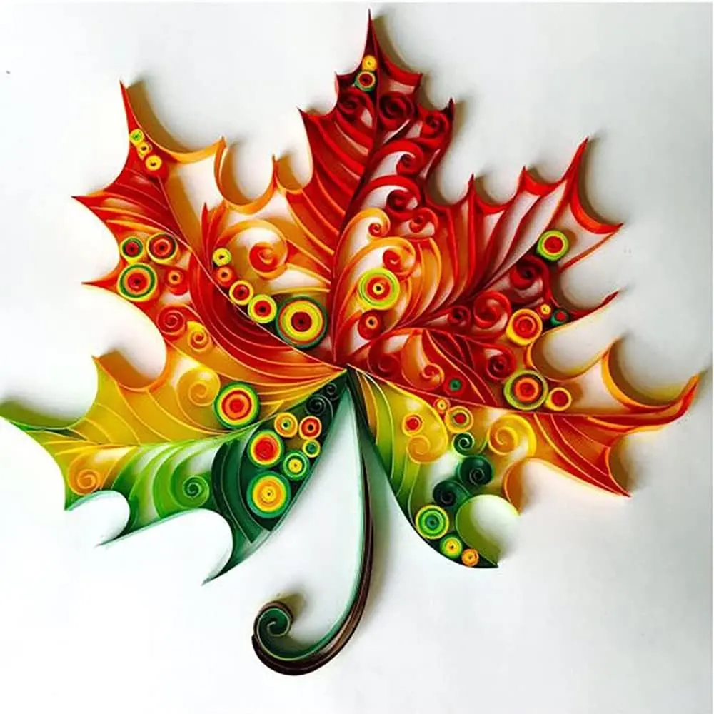 Paper Quilling Kit for Adults, Great Creative DIY Craft for Craft Workshop, Home Decoration, Birthday Gift, Stress Relief, Suitable for Adults and Craftsmen, Perfect for Friend Interaction
