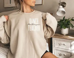 Personalized Dance teacher pocket shirt, sweatshirt, hoodie, long sleeve, gift, custom name dancing coach, dancer, ballet dance