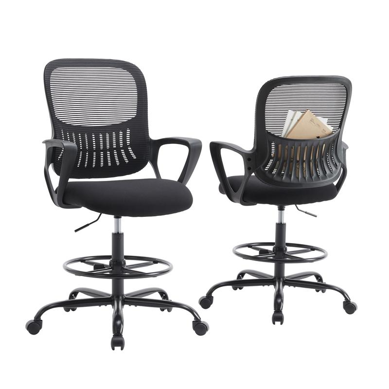 Sweet Furniture F Drafting Ergonomic Standing Chair, Counter Home ...