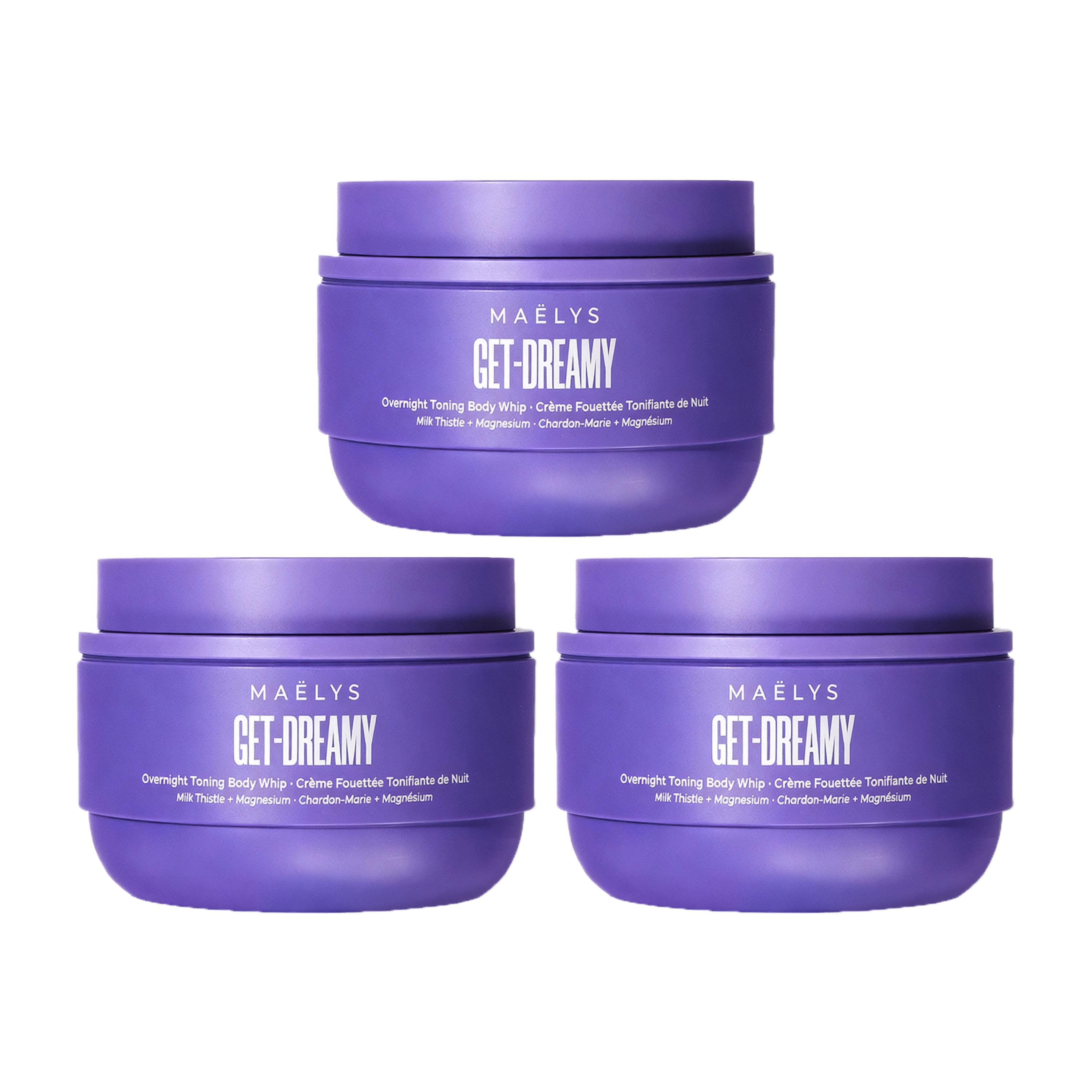 MAËLYS GET-DREAMY Overnight Toning Whip x 3 Save 27 Save on the Best Selling Overnight Body Firming Cream